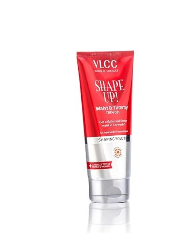 VLCC Shape Up Waist & Tummy Trim Gel - 200g | For a Flatter and Firmer Waist | Helps tone Muscles and Stubborn Fat | Helps break down Cellular Fat | Helps you get a Slimmer, Toned and Firmer Waist. - Image 4